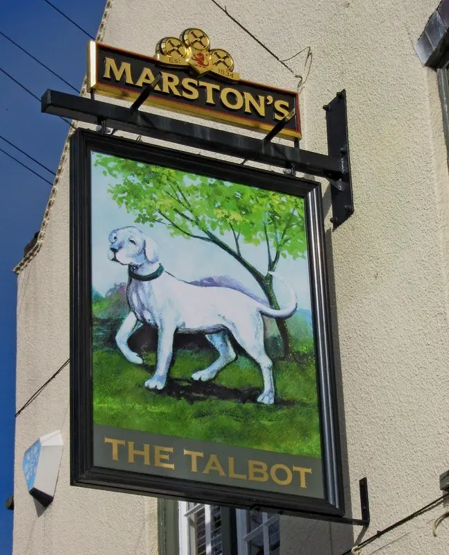 The Talbot Pub sign